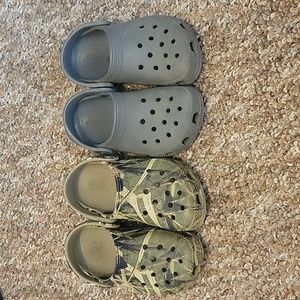 Toddler boys Croc Bundle!